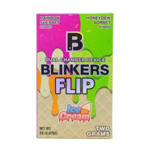 Blinkers Flip Dual Chamber Disposable (2g) – Rainbow Sherbet x Honeydew Sorbet