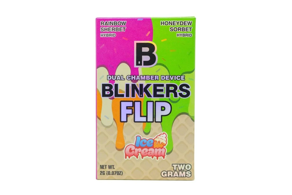 Blinkers Flip Dual Chamber Disposable (2g) – Sundae Swirl x Berry Blast