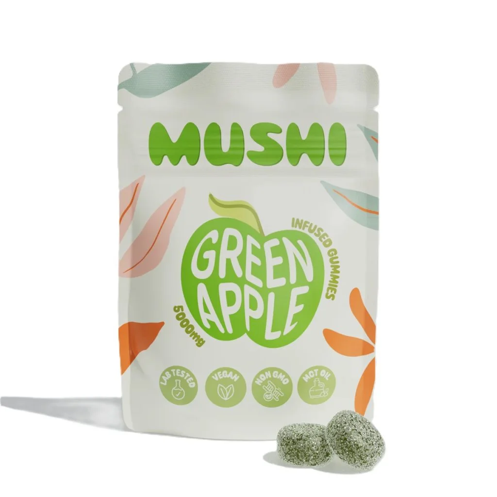 Mushi Magic Gummies (5g) – Green Apple