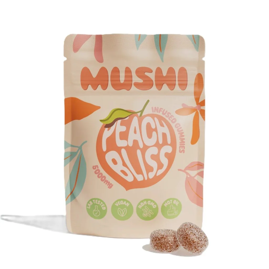 Mushi Magic Gummies (5g) – Peach Bliss
