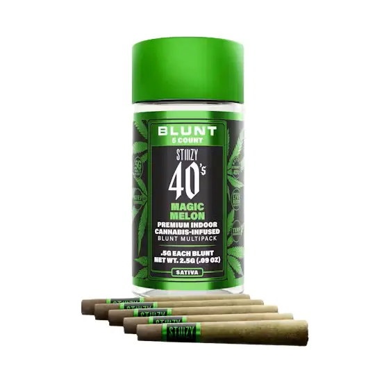 Stiiizy .5G 40’s Infused Mini Blunts 5 Pack (2.5g) – Magic Melon