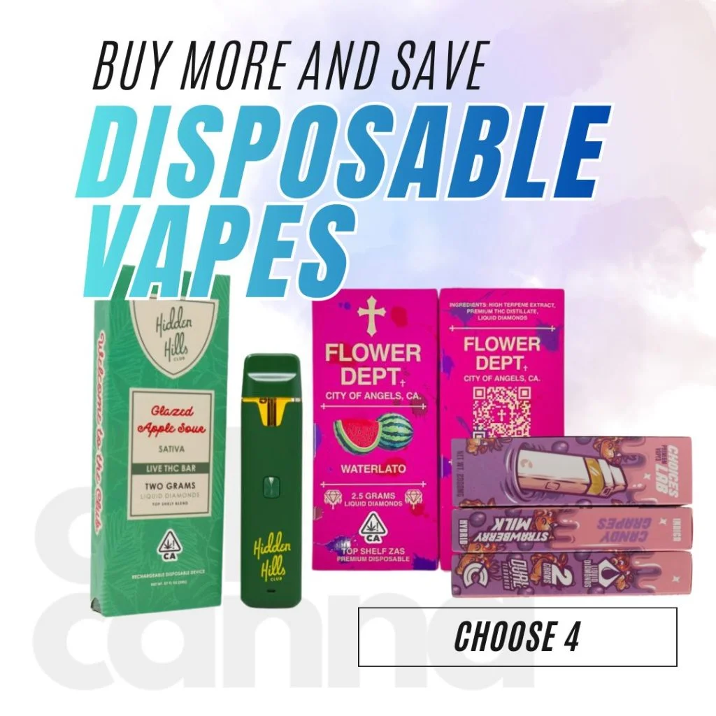 4 Disposable Vapes Mix And Match