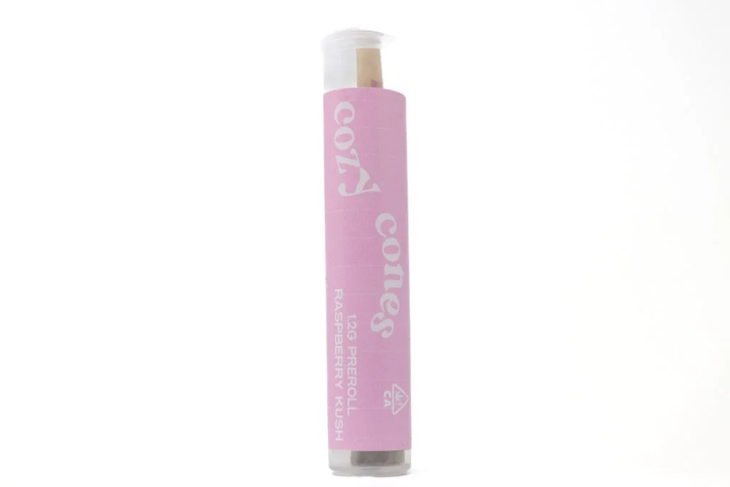 Cozy Cones Pre Roll Joints (1.2g) – Raspberry Kush