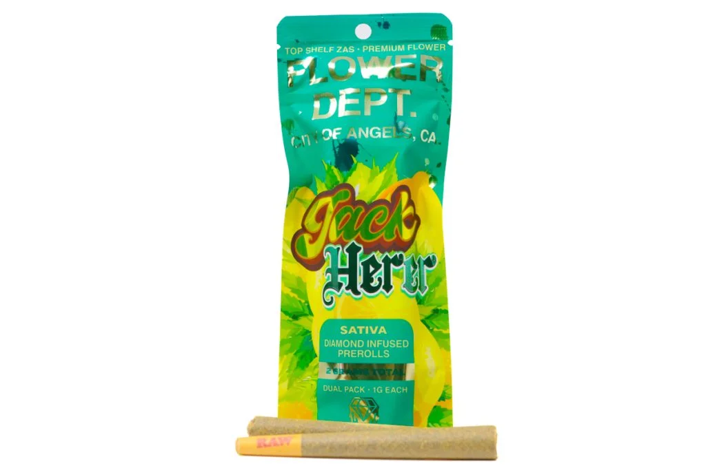 Flower Dept Diamond Infused Prerolls (2g) – Jack Herer