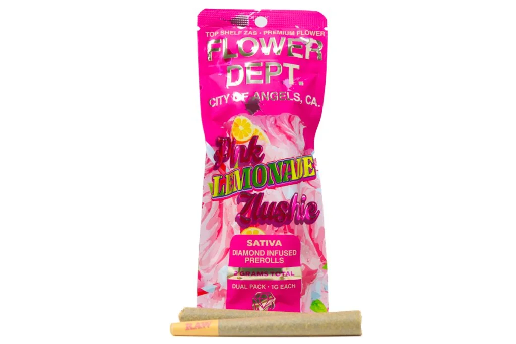 Flower Dept Diamond Infused Prerolls (2g) – Pink Lemonade Zlushie