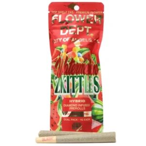 Flower Dept Diamond Infused Prerolls (2g) – Watermelon Zkittles