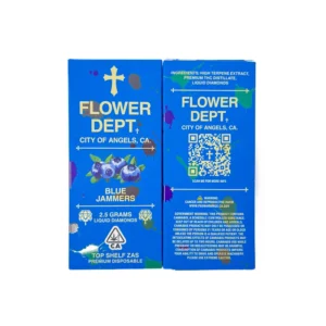 Flower Dept (2.5G) Liquid Diamond Disposable – Blue Jammers