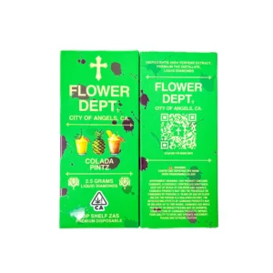 Flower Dept (2.5G) Liquid Diamond Disposable – Colada Pintz