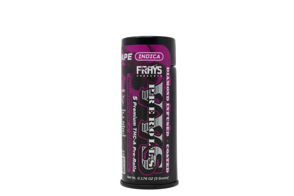 Frays Diamond Infused Pre Rolls 5g – Frosted Grape