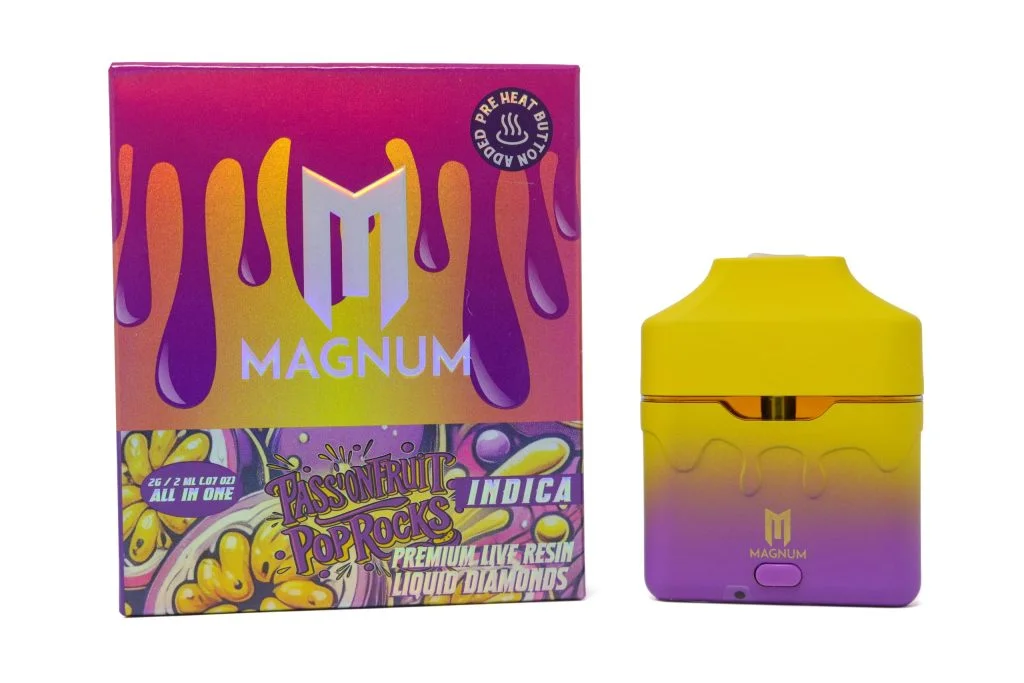 Magnum Dispo (2g) – Passionfruit Pop Rocks