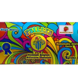 Psillys Premium Belgium Chocolate (4g) – Strawberrys & Cream