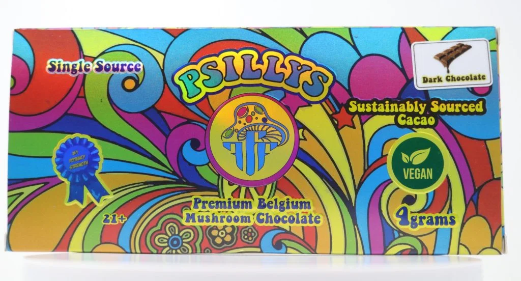 Psillys Premium Belgium Chocolate (4g) – Dark Chocolate
