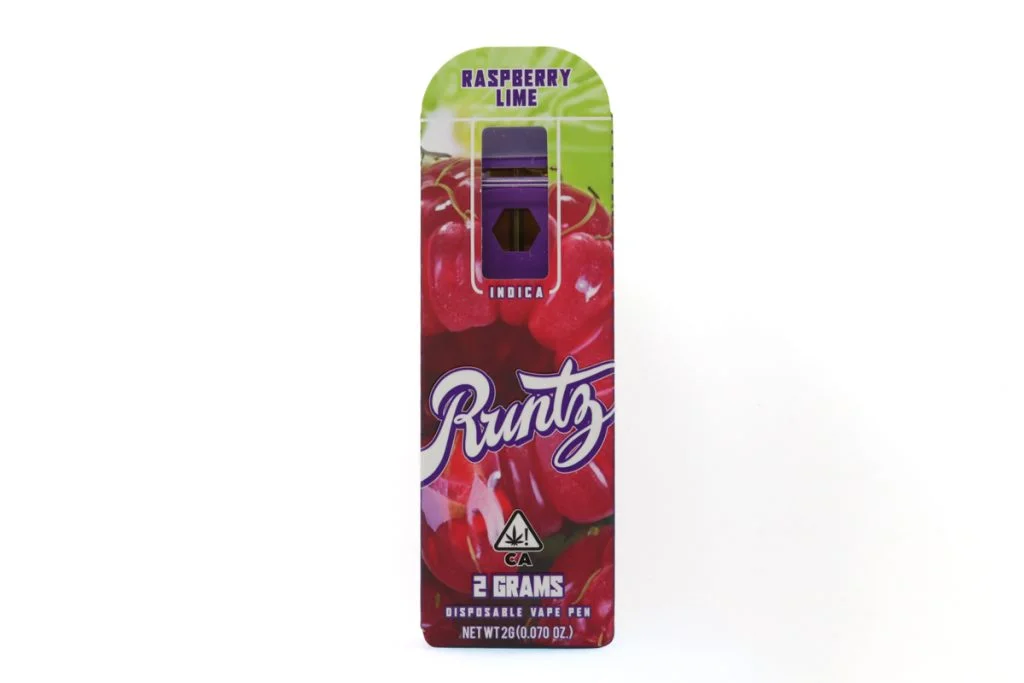 Runtz Disposable (2g) – Raspberry Lime