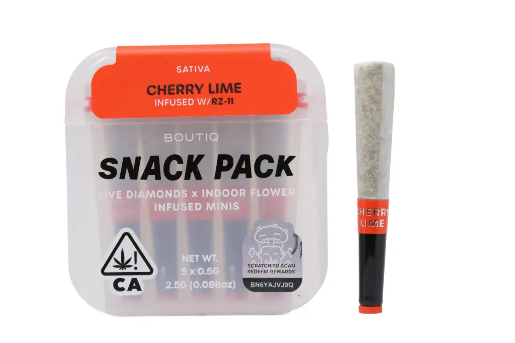 Boutiq Snack Pack (2.5g) – Cherry Lime Infused With RZ-11