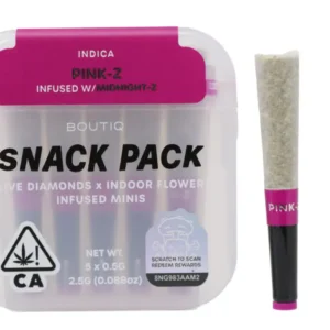 Boutiq Snack Pack (2.5g) – Pink Z Infused With Midnight Z