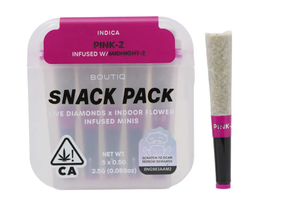 Boutiq Snack Pack (2.5g) – Pink Z Infused With Midnight Z