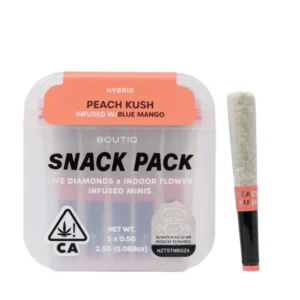 Boutiq Snack Pack (2.5g) – Peach Kush