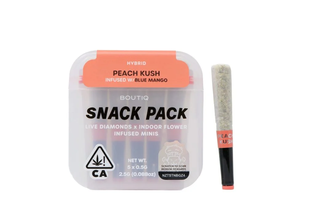 Boutiq Snack Pack (2.5g) – Peach Kush