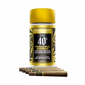 Stiiizy .5G 40’s Infused Mini Blunts 5 Pack (2.5g) – Pineapple Express