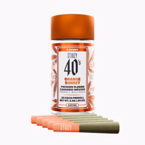 Stiiizy 40’s Pre roll Joints (2.5g) – Orange Sunset