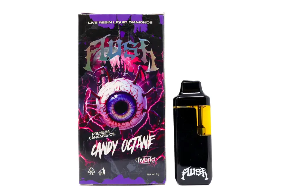 Flush Live Resin Liquid Diamonds Dispo (2g) – Candy Octane