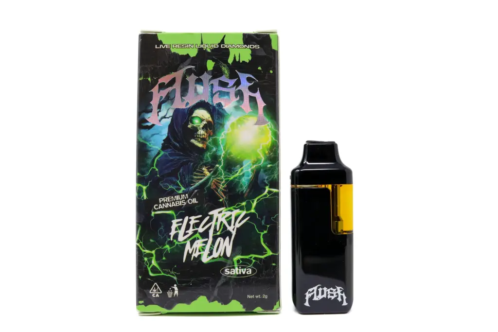 Flush Live Resin Liquid Diamonds Dispo (2g) – Electric Melon