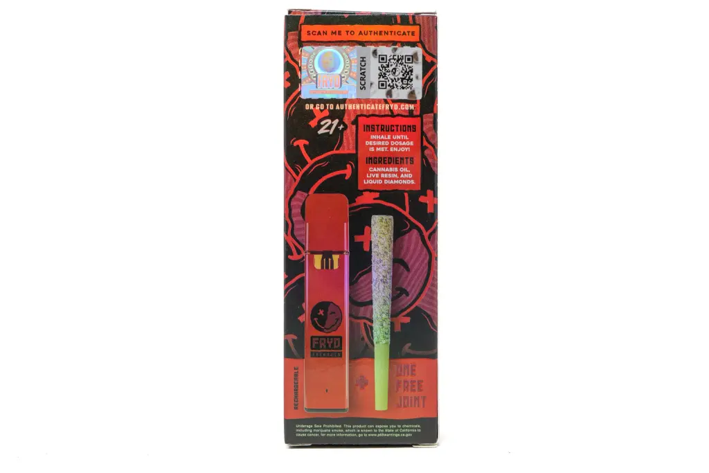 Fryd 2g Dispo with Hash Hole – Code Red