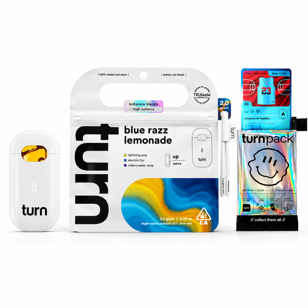 Turn Botanica Blends AIO (2g) – Blue Razz Lemonade